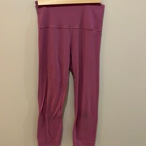 Lululemon cropped high-rise leggings